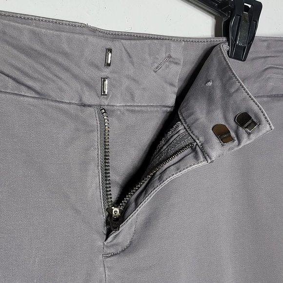 Kut from the Kloth Women's Gray Mid Rise Trouser Skinny Pants Size 8 Neutral - Picture 6 of 12